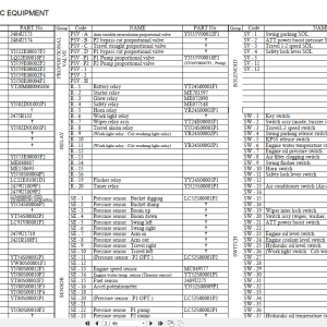 Kobelco Electrical Schematic Sectionch23041 086 Schematic Diagram 1