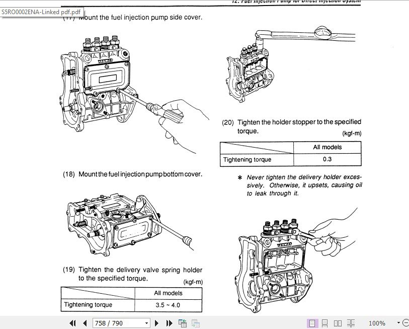 Kobelco Excavator SK25SR SK30SR SK35SR Service Manual 4