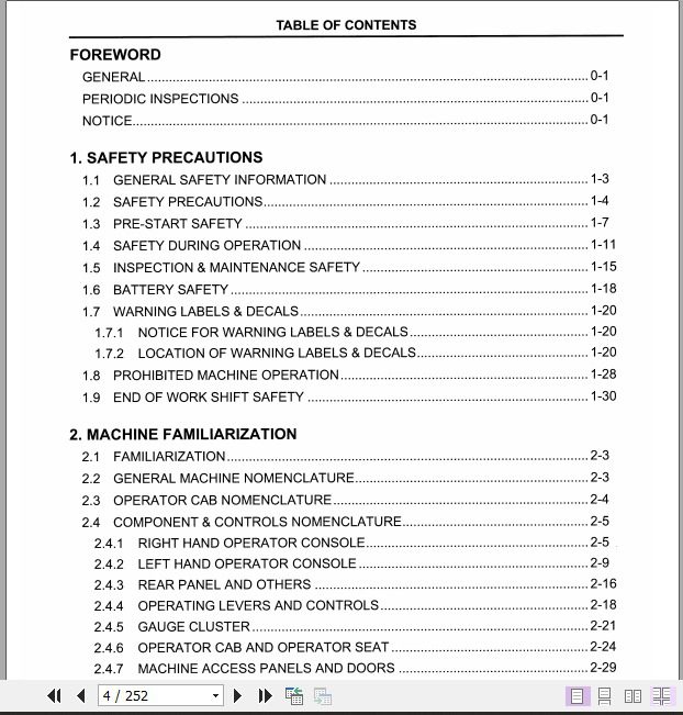 Kobelco Excavator SK70SR 1E Operators Manual 2