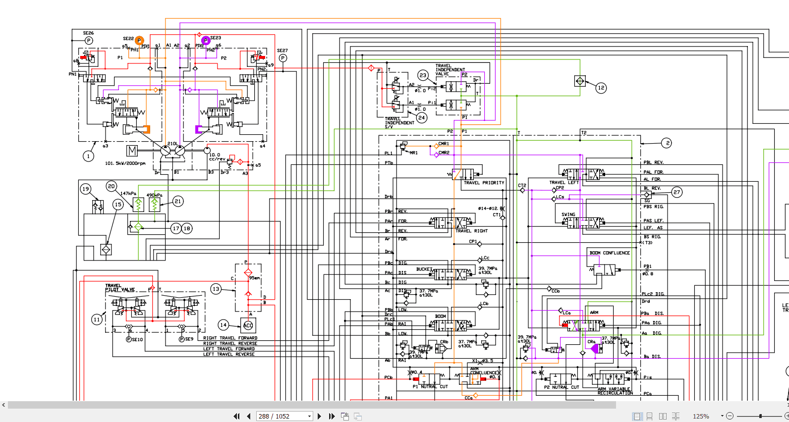 Kobelco Hydraulic ExcavatorSK210LC SK250LC Service Manual 3
