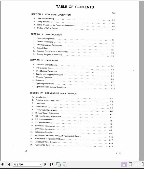 Kobelco Hydraulic Excavator K903C Operators Manual 2