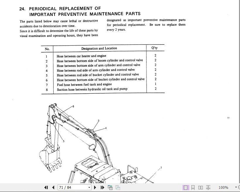 Kobelco Hydraulic Excavator K903C Operators Manual 4
