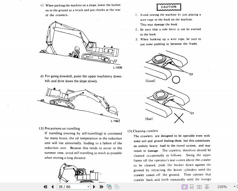 Kobelco Hydraulic Excavator MD140BLC II Operators Manual 3
