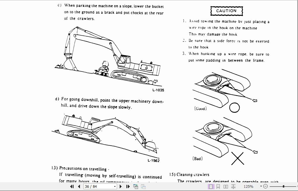 Kobelco Hydraulic Excavator MD320BLC Operators Manual 3