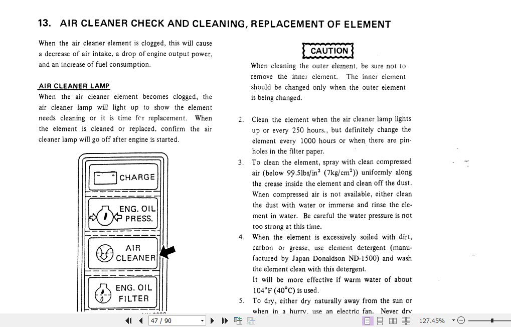 Kobelco Hydraulic Excavator MD400LC Operators Manual 3