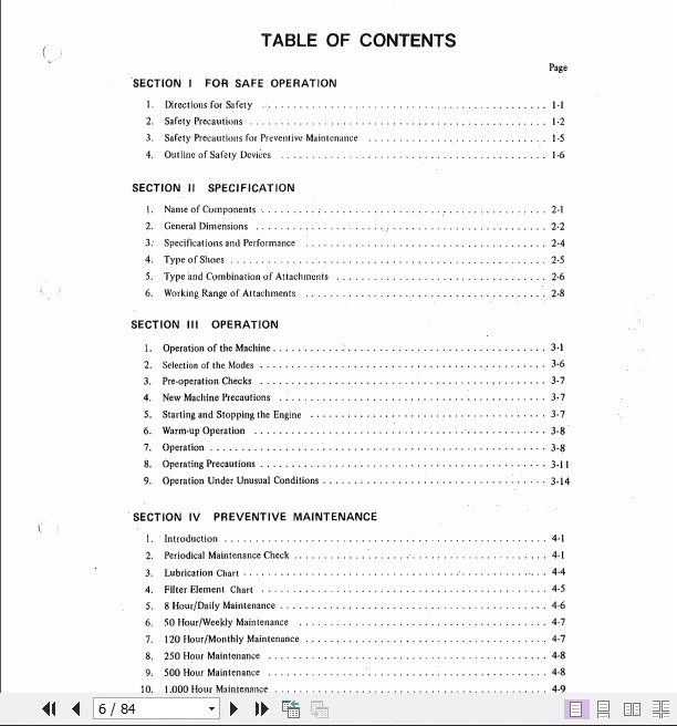 Kobelco Hydraulic Excavator MD450BLC Operators Manual 2