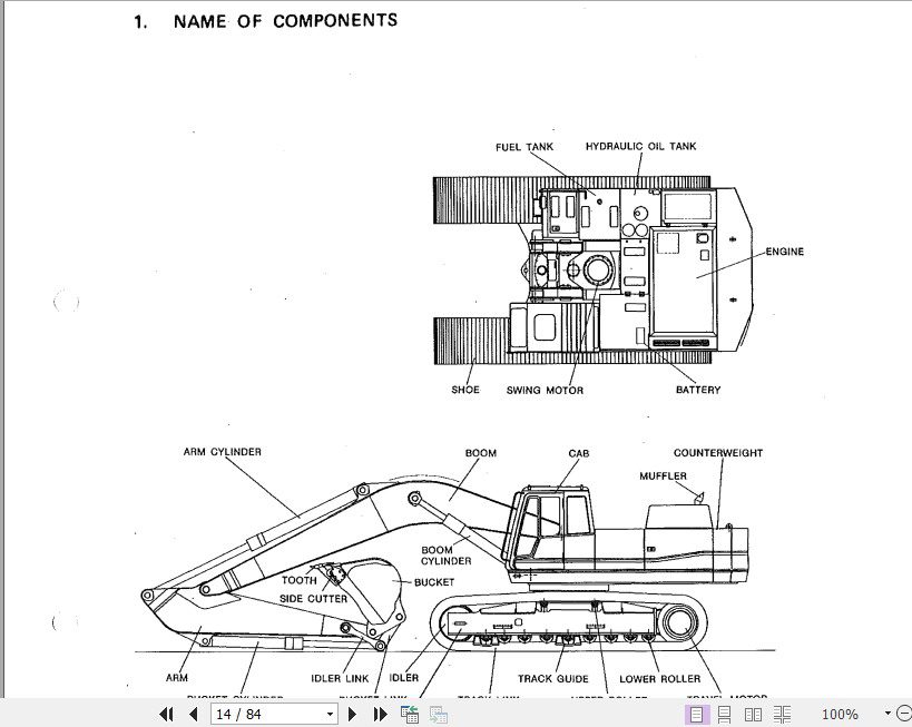 Kobelco Hydraulic Excavator MD450BLC Operators Manual 3