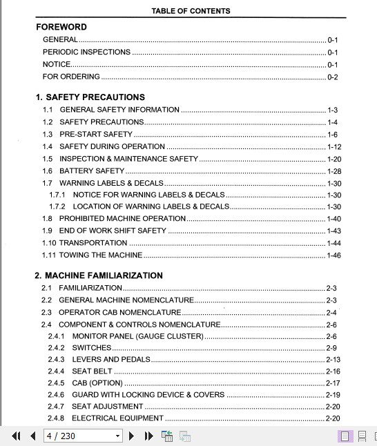 Kobelco Hydraulic Excavator SK27SR 3 Operators Manual 2