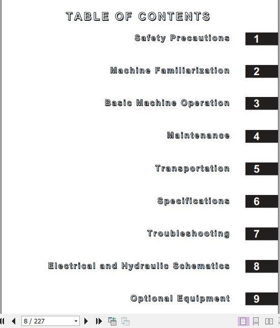 Kobelco Hydraulic Excavator SK480LC 6E Operators Manual 2