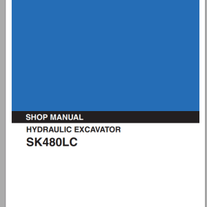 Kobelco Hydraulic Excavator SK480LC Service Manual 1
