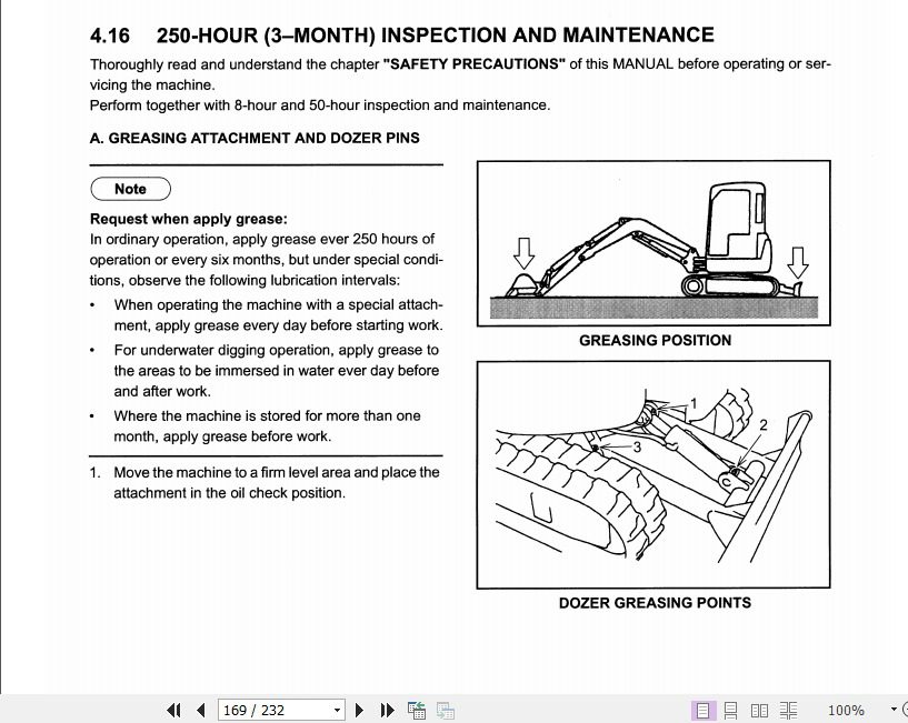 Kobelco Hydraulic Excavator SK50SR 3 Operators Manual 3