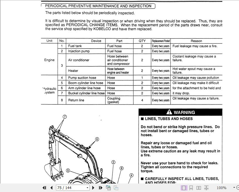 Kobelco Hydraulic Excavator SK60 re Operators Manual 3