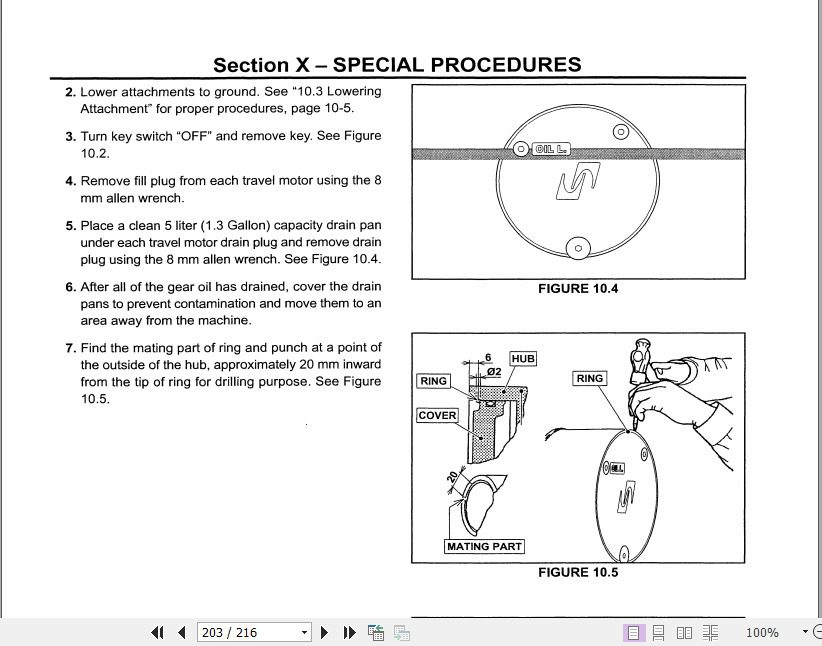 Kobelco Hydraulic Excavator SK70SR 1E Operators Manual 4