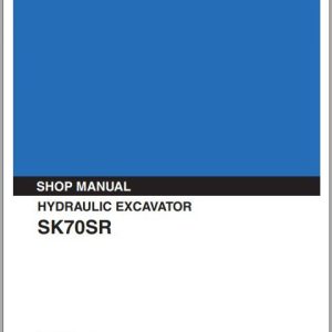 Kobelco Hydraulic Excavator SK70SR Shop Manual 1