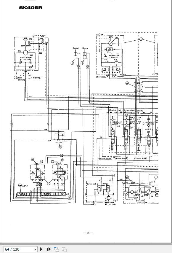 Kobelco Hydraulic Excavator SR Series01 Servicemans Manual 3