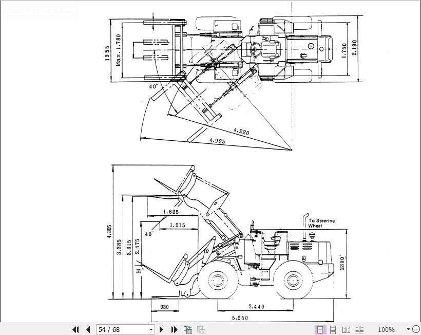 Kobelco Wheel Loader LK300A Operators Manual 4