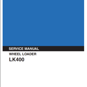 Kobelco Wheel Loader LK400 Service Manual 1