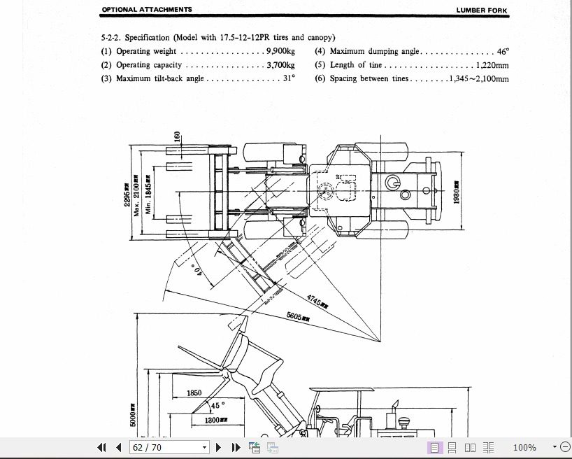 Kobelco Wheel Loader LK500 Operators Manual 40TK39