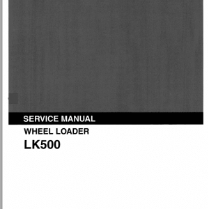 Kobelco Wheel Loader LK500 Service Manual 1