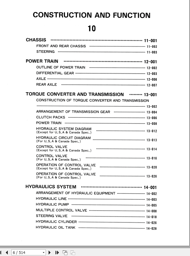 Kobelco Wheel Loader LK550II Service Manual 2