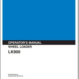 Kobelco Wheel Loader LK900 Operators Manual 1