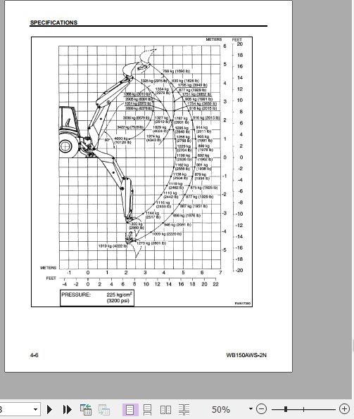Komatsu Backhoe Loader WB150AWS 2N A90001 and up Operation Maintenance Manual CEAM010900 4