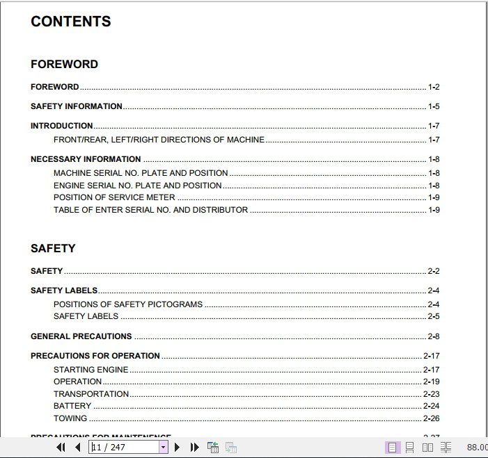 Komatsu Bulldozer D61EXPX Operator Maintenance ManualEN SEAM035003T 2