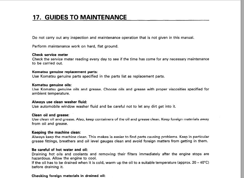 Komatsu Bulldozer D65EP 12 Operator Maintenance ManualEN SEAM007104 3