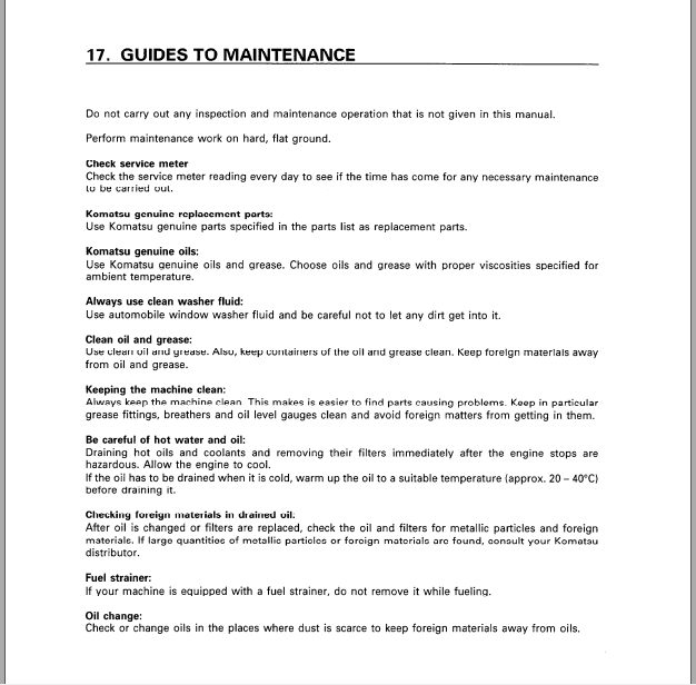 Komatsu Bulldozer D65EXPX Operator Maintenance ManualEN SEAM007202 3