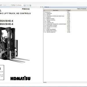 Komatsu Forklift USA CSS Part EPC 1020194