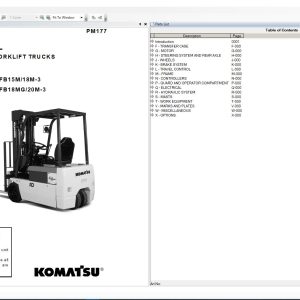 Komatsu Forklift USA CSS Part EPC 1020195