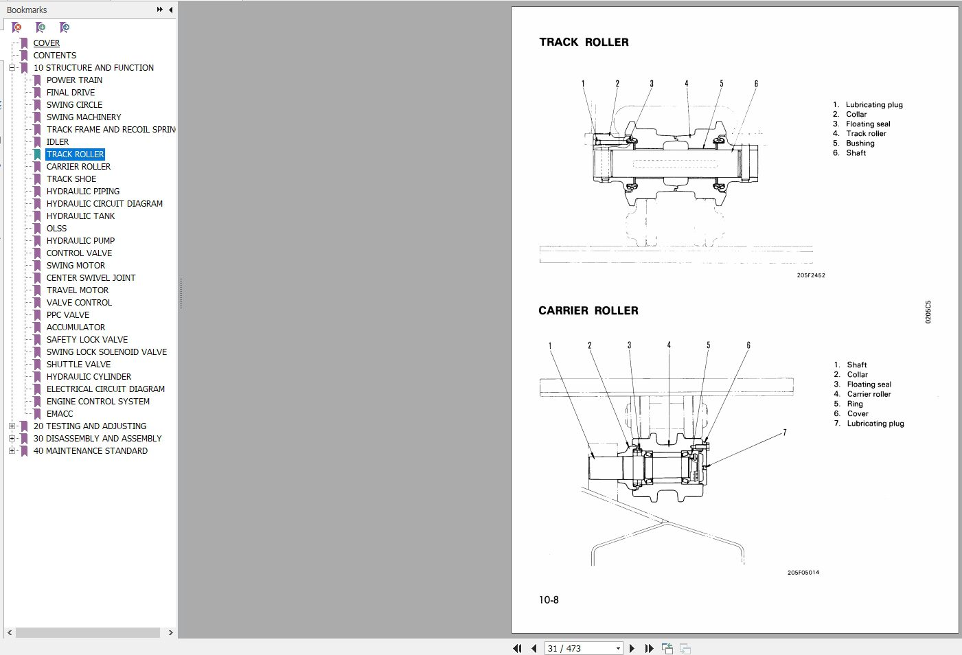 Komatsu PC220 5 Custom SEBM0205C503 Shop ManualEN 3