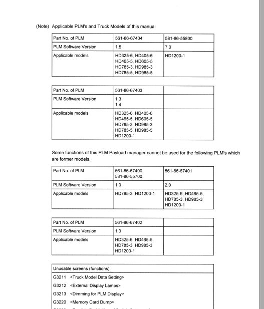 Komatsu Payload Manager Operator Maintenance ManualEN SEAM032801 4