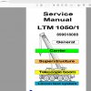 Liebherr LTM 10501 899618008 Service Manual 2