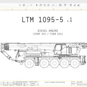 Liebherr LTM 1095 51 Schematic Electric Hydraulic PneumaticENDE 1