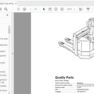 BT Pallet Truck W18W20W20N 580443AA Quality Parts 213281 1 1