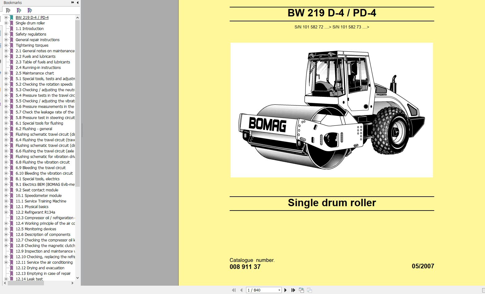Bomag BW 219 D 4PD 4 Service Manual 1