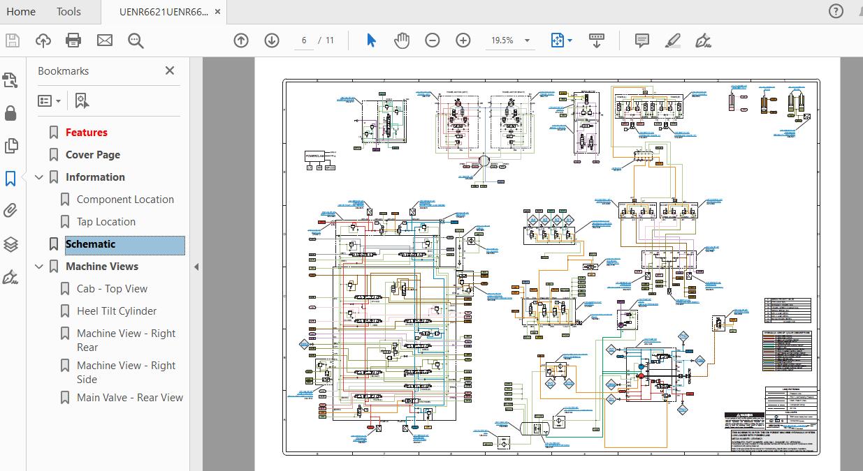 CAT 538 GMY1 UP Forest Machine HydraulicElectrical System 4