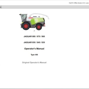 CLAAS WebTIC Offline 112019 Repair and Service Documentation10