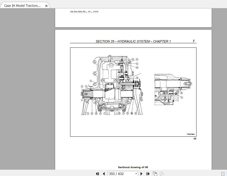 Case IH Model Tractors JX60 JX70 JX80 JX90 JX95 Service Manual 3