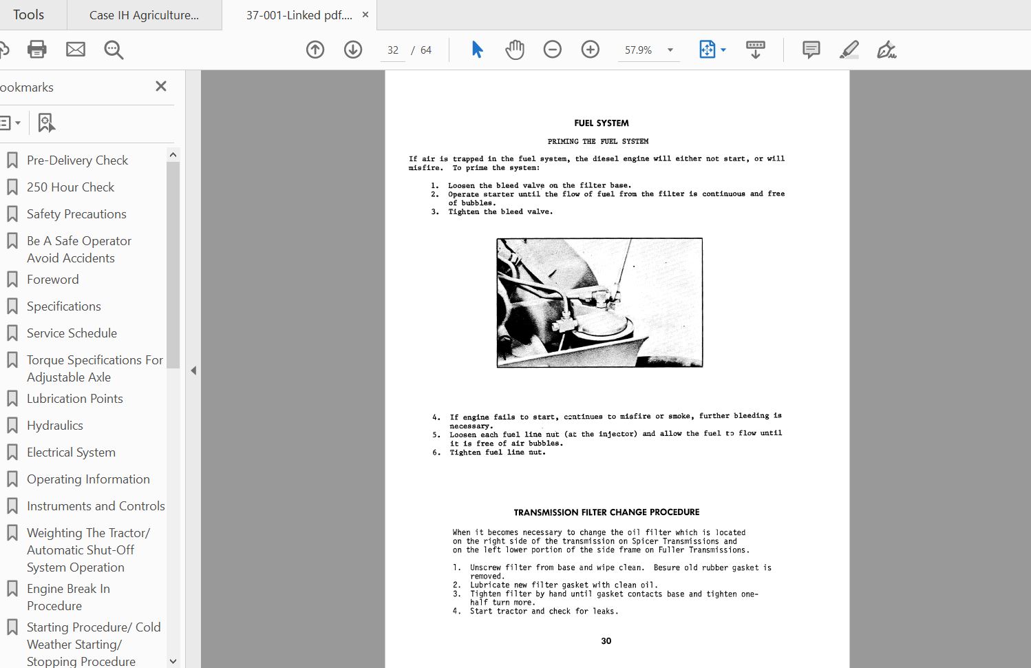 Case IH Tractor WildcatSuperwildcatBearcat Operators Manual37 001 4