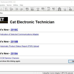 Caterpillar ET Electronic Technician 2019C v10 1