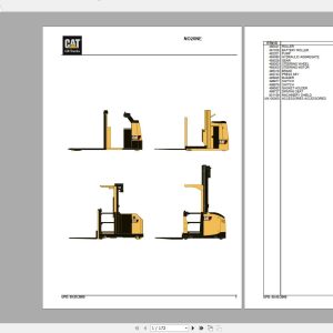 Caterpillar Warehouse Part Manual CD2