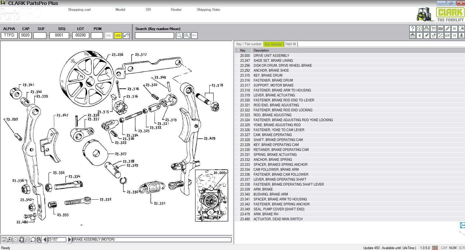 Clark ForkLift Parts Pro Plus v493 112019 5