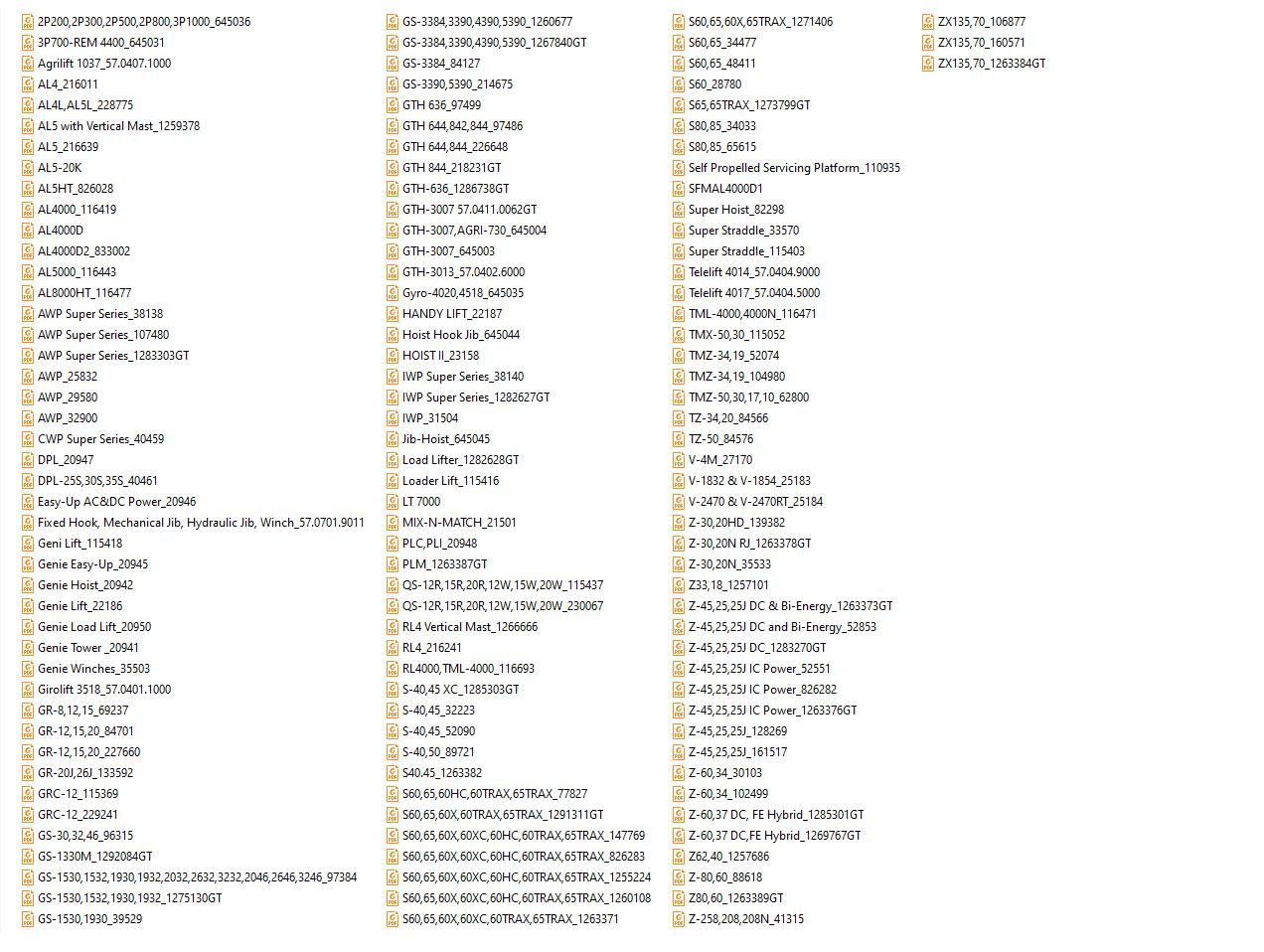 GENIE Parts Manuals Service Manuals 2019 DVD2