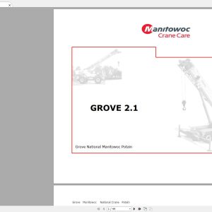 GROVE 21 Schematic Reading and SymbolsDVD 021