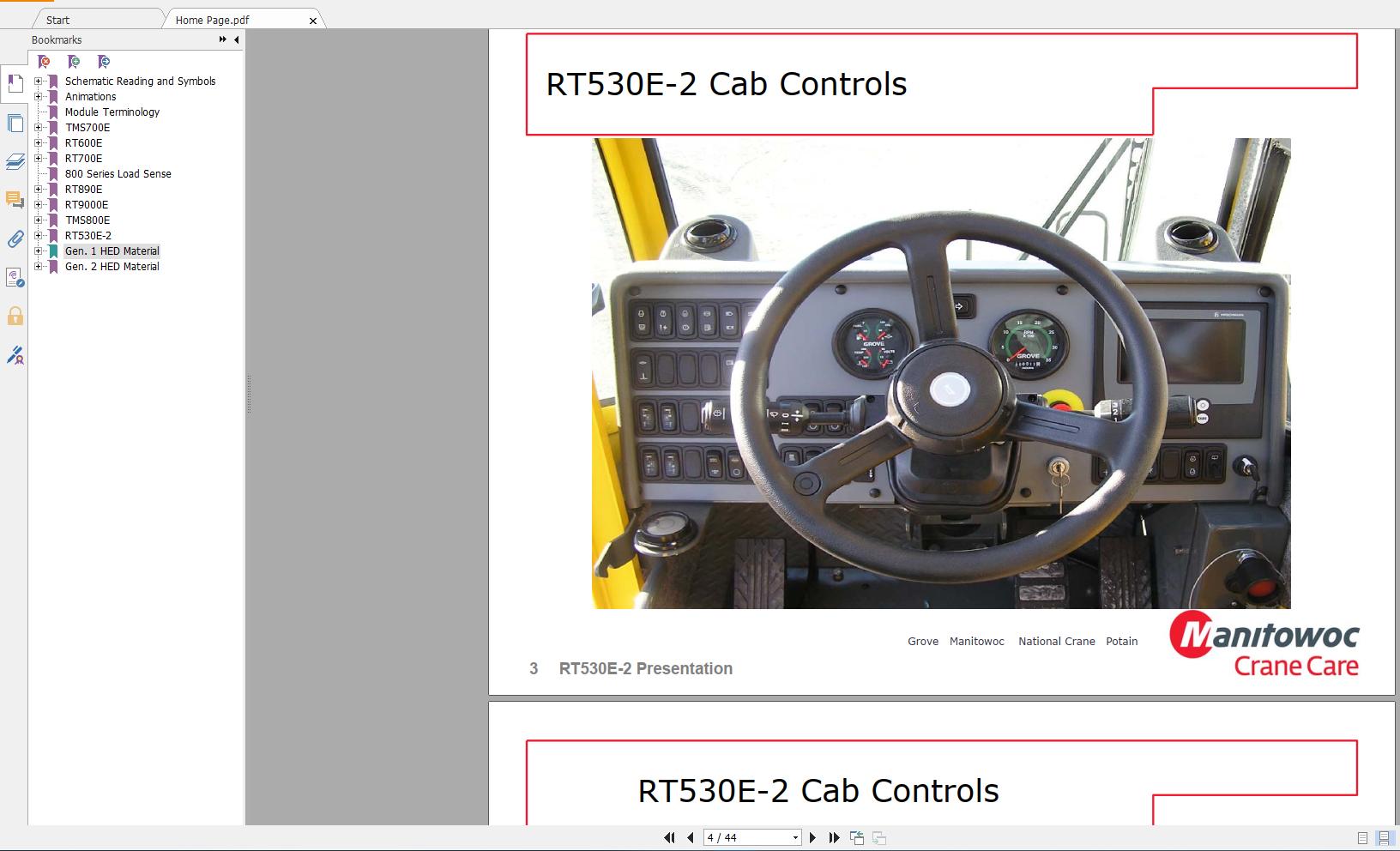 GROVE 21 Schematic Reading and SymbolsDVD 022