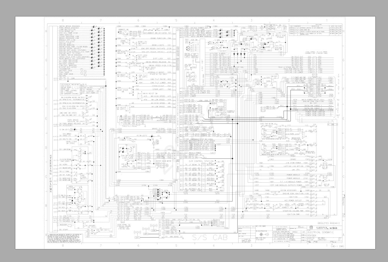 Grove Mobile Cranes All Full Model Service Manual DVD5
