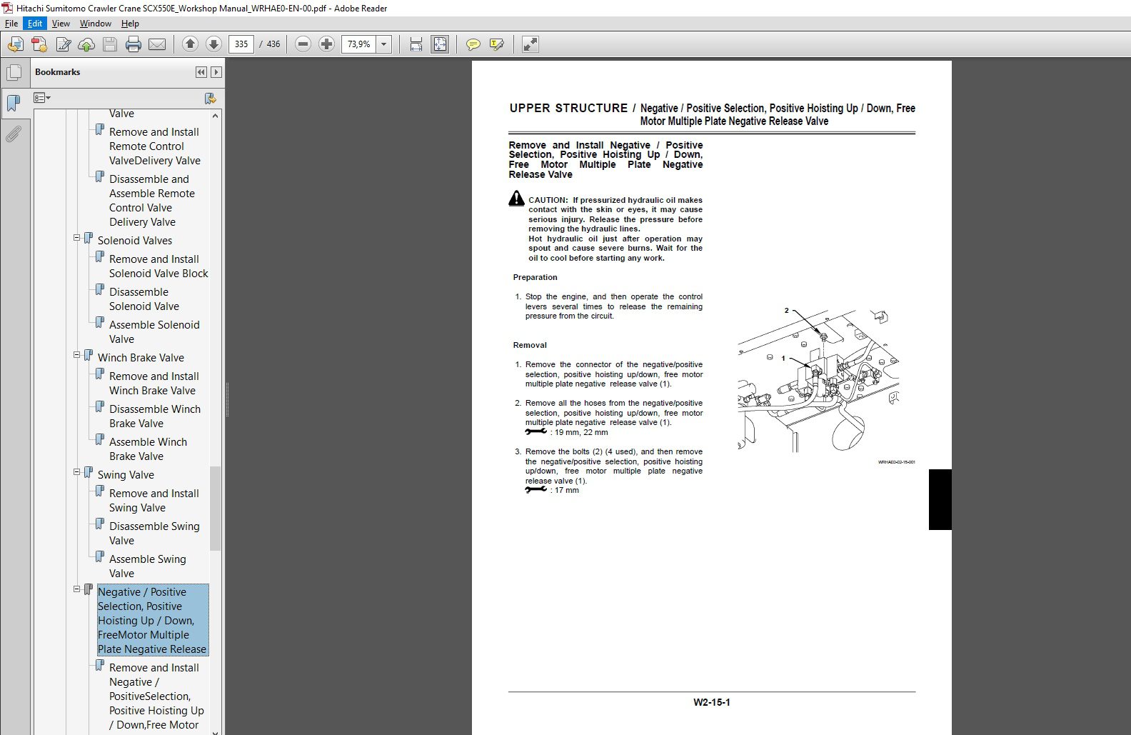 Hitachi Sumitomo Crawler Crane SCX550EWorkshop ManualWRHAE0 EN 00 4