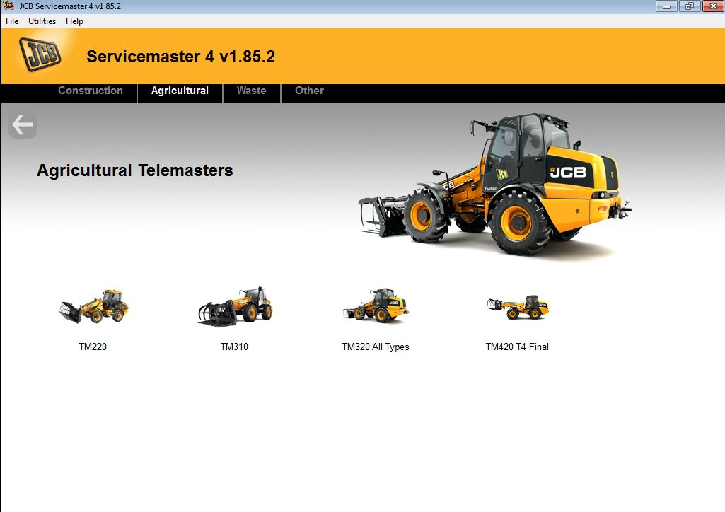 JCB ServiceMaster 4 v1852 092019 Diagnostic Full 5